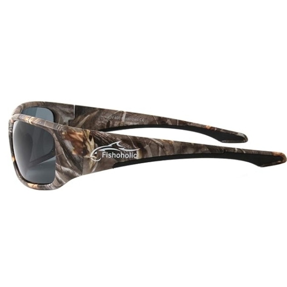 Pro Series Polarized Fishing Sunglasses Rubber Accents UV400 Protection Camo - Picture 8 of 8